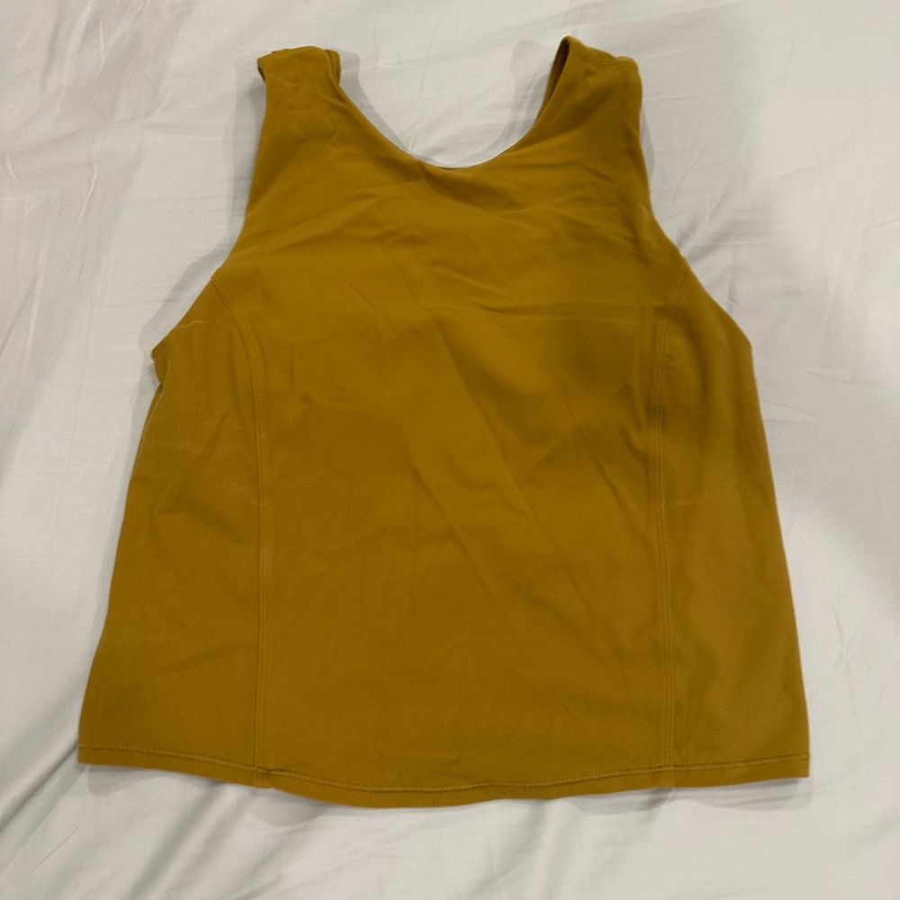 Lululemon cropped tank top